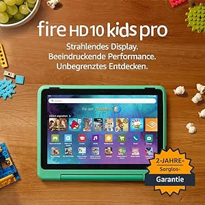 Fire HD 10 Kids Pro-Tablet (Neueste Generation), für Kinder ab dem Grundschulalter | 10-Zoll-Dis... | Amazon (DE)