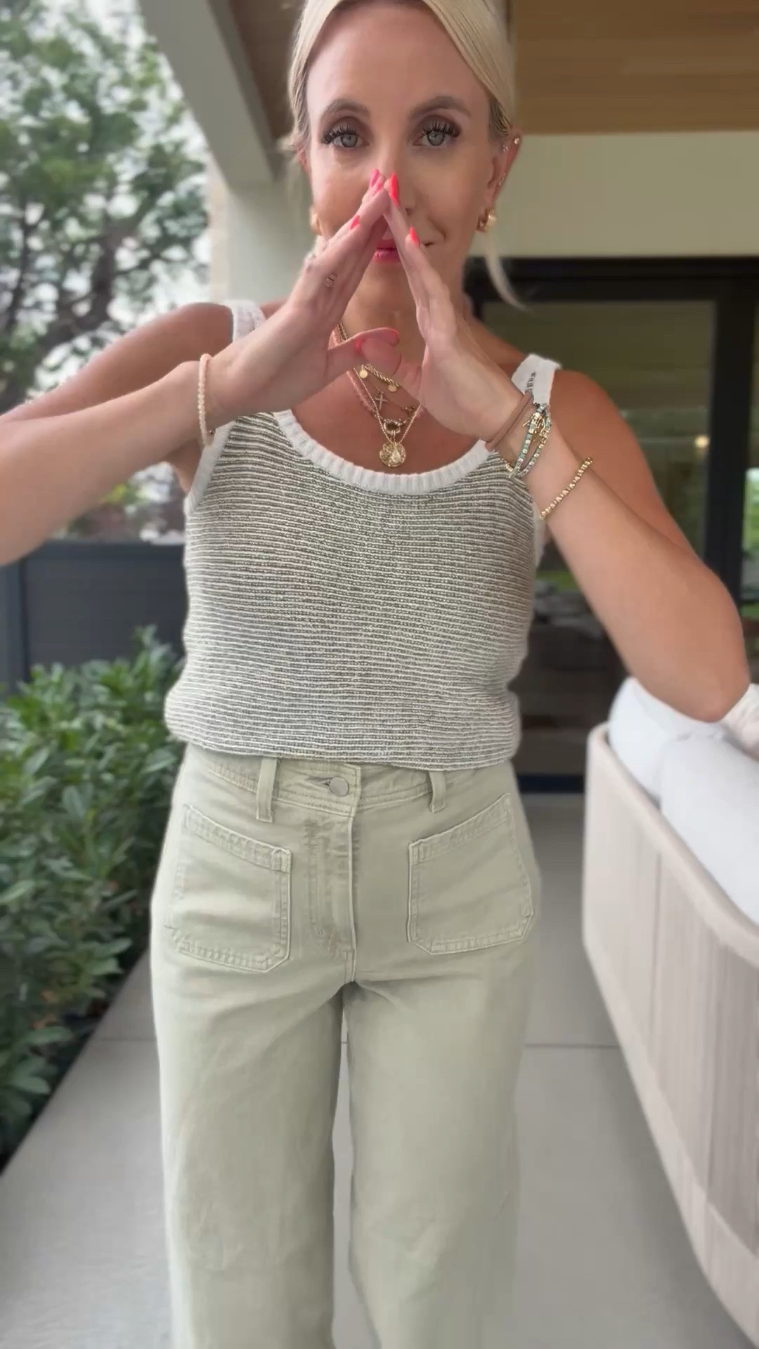 These pants look so expensive but they’re target and so comfy