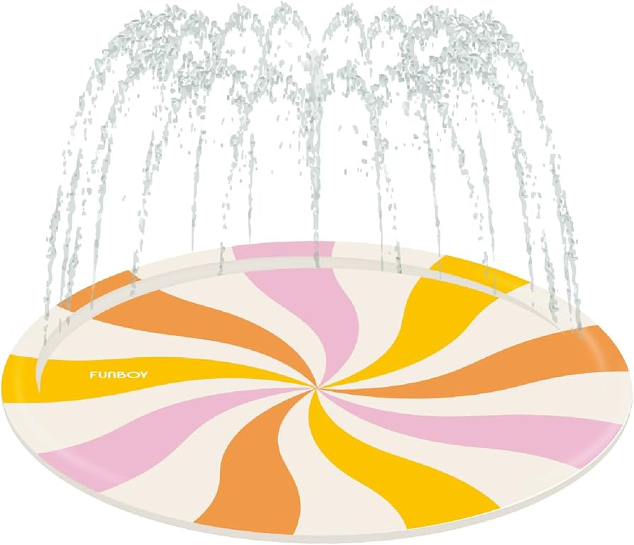 Funboy Splash Pad - Inflatable Sprinkler Pool Water Toys for Kids, Outdoor Water Play Mat for Bac... | Amazon (US)