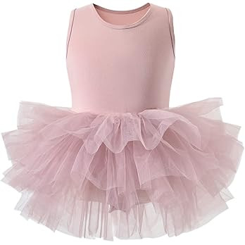 Tutu.kk Girls' Camisole Dance Tutu Leotard with Fluffy 4-Layers Ballet Dress for Ballerina (12 Mo... | Amazon (US)
