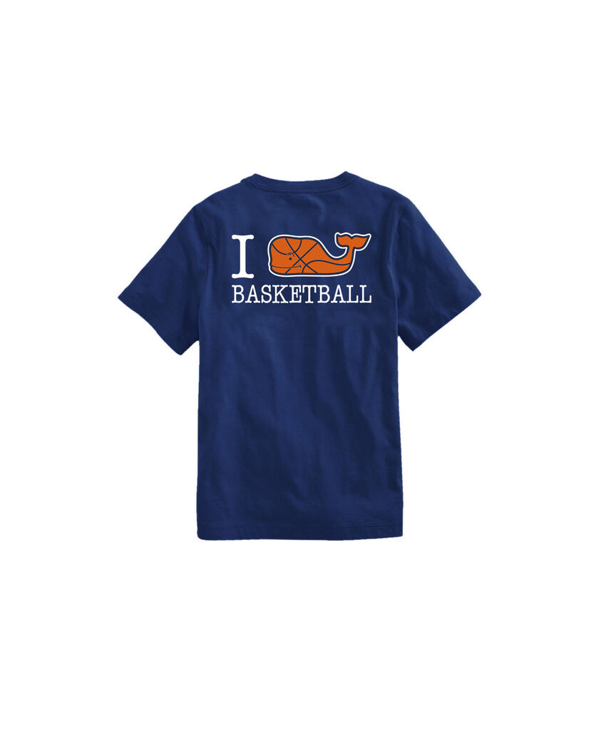 OUTLET Boys' I Whale Basketball Short-Sleeve Pocket Tee | vineyard vines