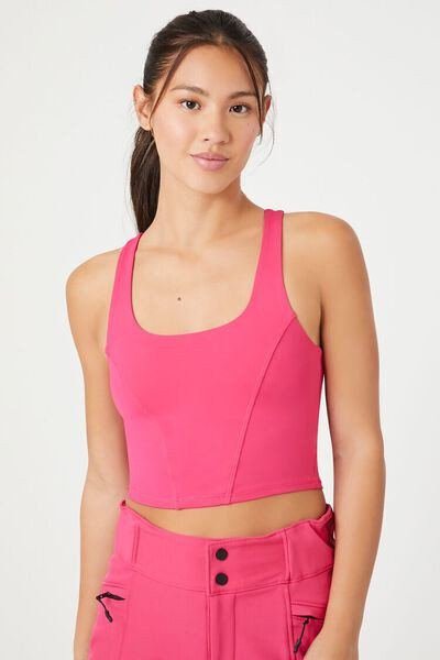 Active Cutout Racerback Tank Top | Forever 21