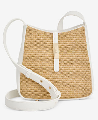 I.N.C. International Concepts Dersi straw Crossbody, Exclusively at Macy's - Macy's | Macy's