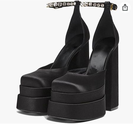 Versace pumps amazon dupes Versace platform heels amazon heels 