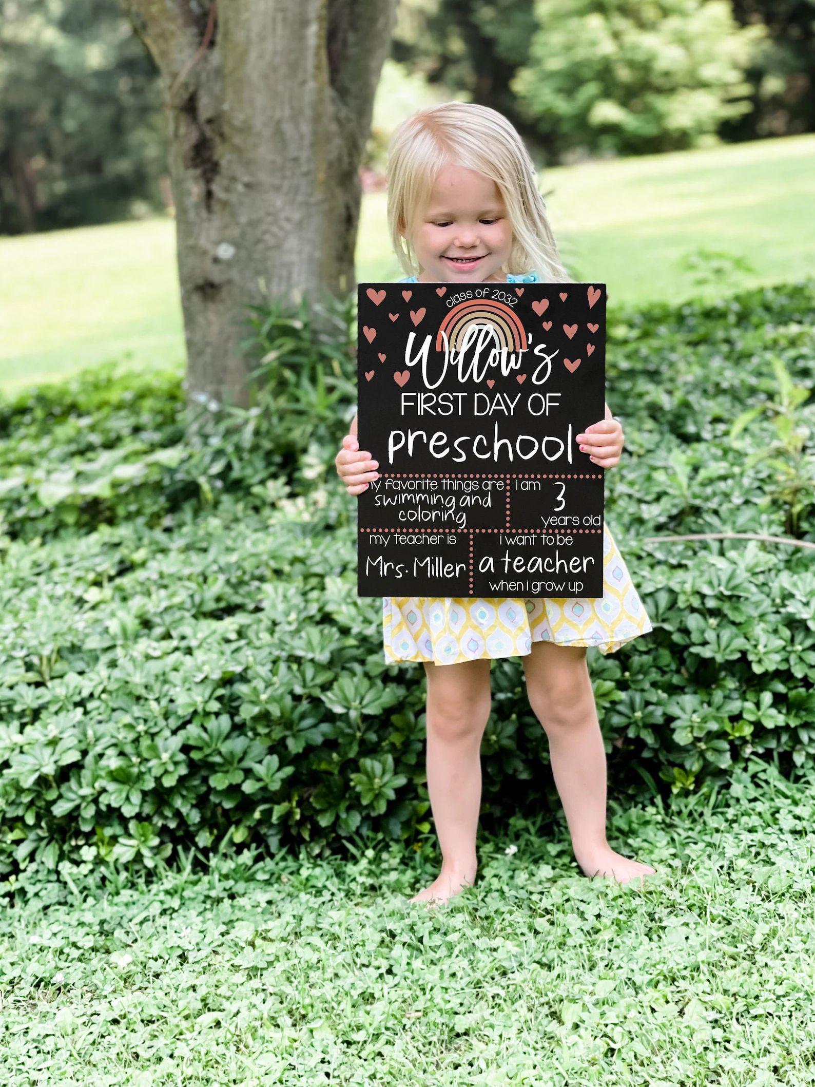 First Day of School Sign  Last Day of School Sign  - Etsy | Etsy (US)