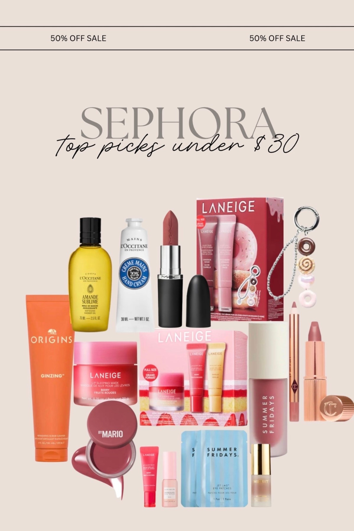 Sephora top picks on sale under $30 ✨ perfect time to grab your favorites to gift for the holidays! 

#sephora #sephorasale #nationallipday #sephorafavorites #beautyfavorites #besutyproducts #toppicksunder30 #charlottetilbury #laneige #lipstick #lipgloss #giftideasunder30 #giftsetsunder30 #summerfridays

#LTKSaleAlert #LTKBeauty #LTKselfcare