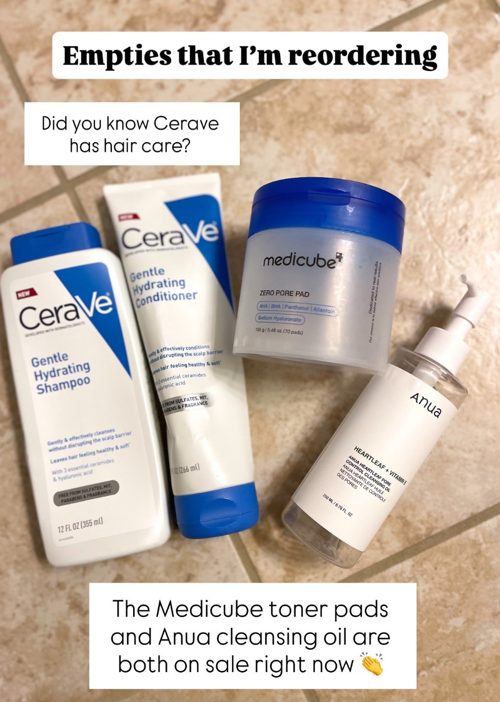 Hair care and skincare I’m reordering 


#LTKSaleAlert #LTKselfcare #LTKBeauty