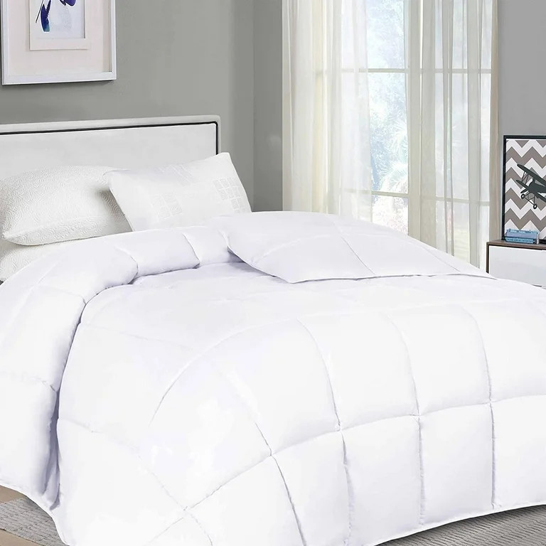 300GSM Lightweight Comforter All Season Down Alternative Bed Comforter 100 % cotton quality size ... | Walmart (US)