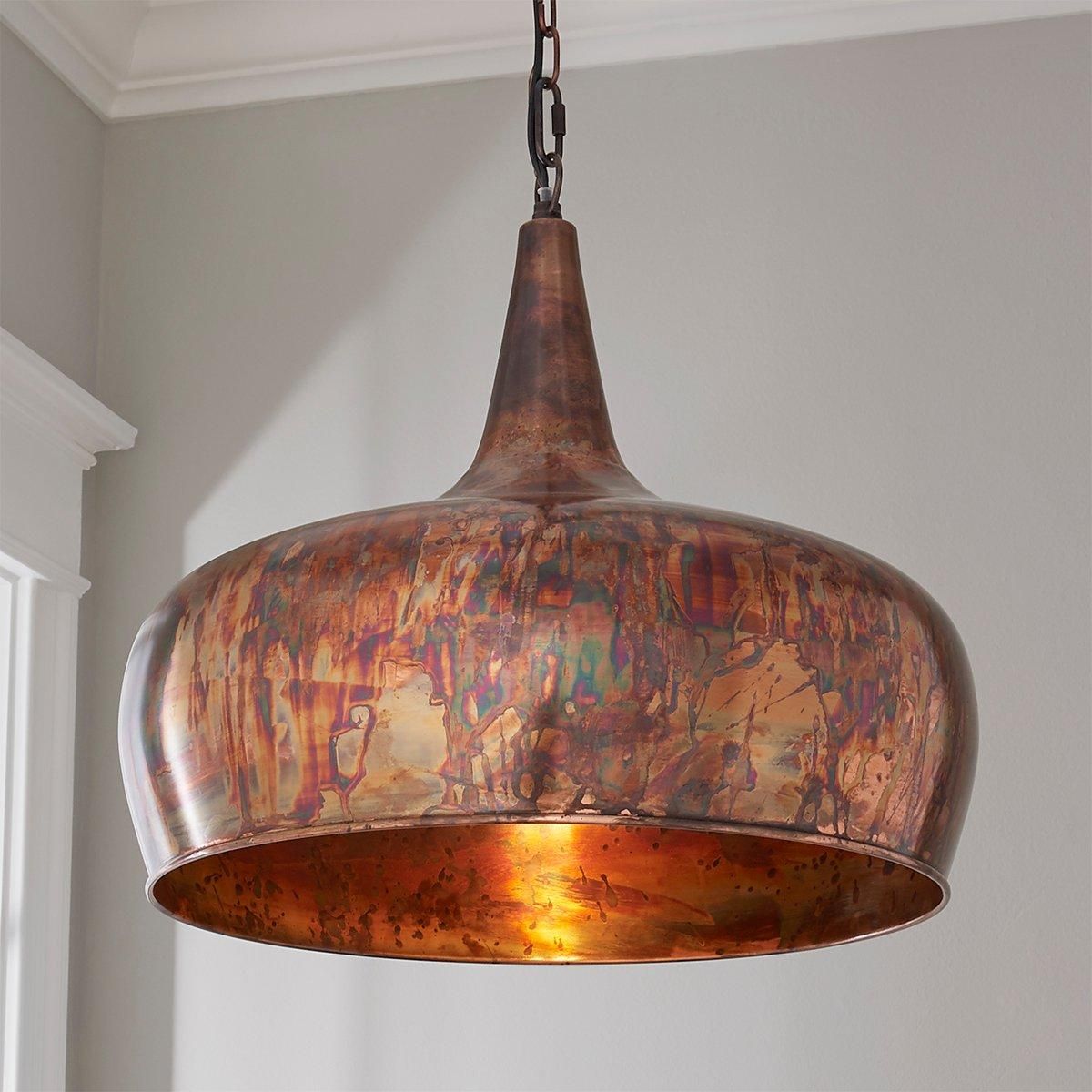 Copper Onion Dome Pendant | Shades of Light