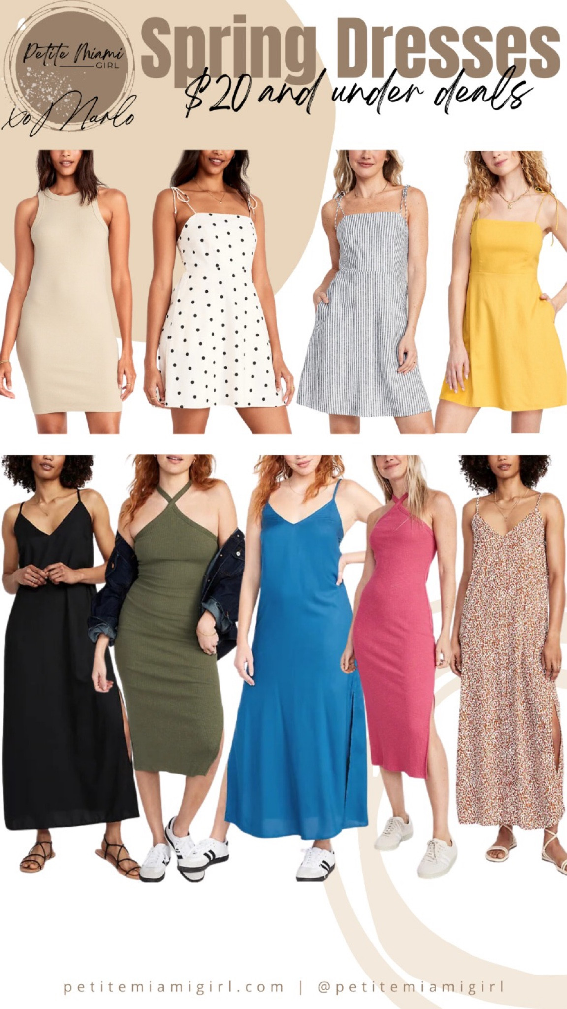 Spring dresses $20 and under.

#LTKstyletip #LTKSeasonal #LTKunder50