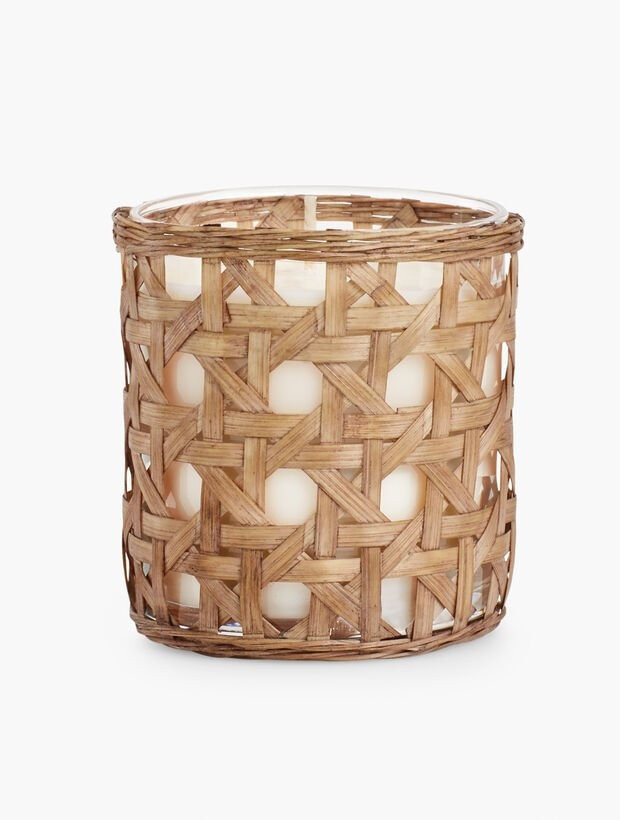 Rattan Candle | Talbots