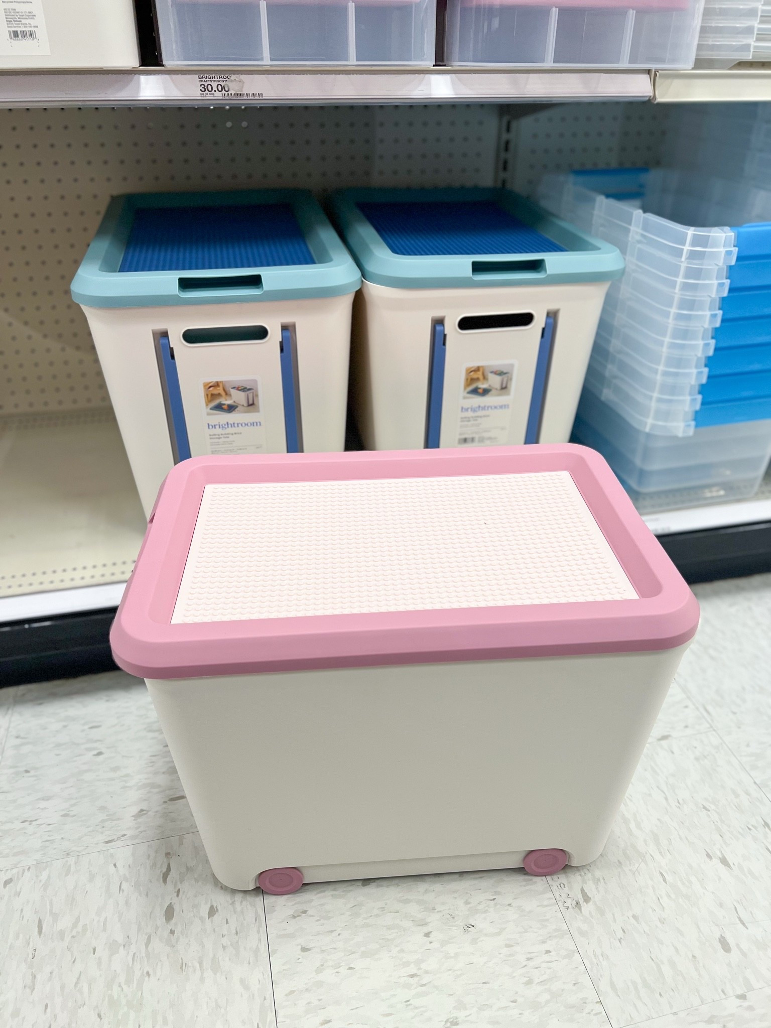 20% off New storage bins for all of those Lego and toys!

Home organization, toys, building blocks, playroom @Target

#LTKHome #LTKSaleAlert #LTKmomlife