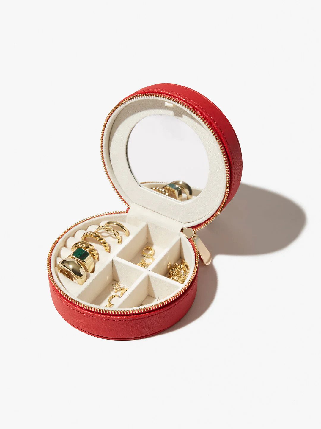 Travel Jewelry Case Large - Deluxe Jewelry Case Red | Ana Luisa