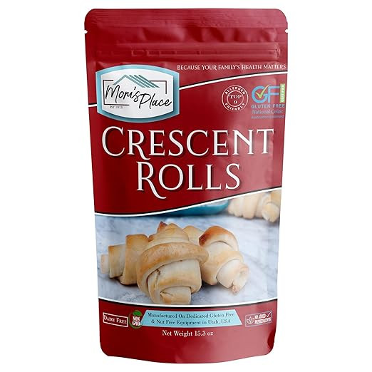 Mom's Place Gluten Free Crescent Roll Mix, 1-Pack, Easy to Make, 24 Servings - Delicious and Heal... | Amazon (US)
