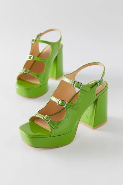 UO Willow Strappy Platform Heel | Urban Outfitters (US and RoW)