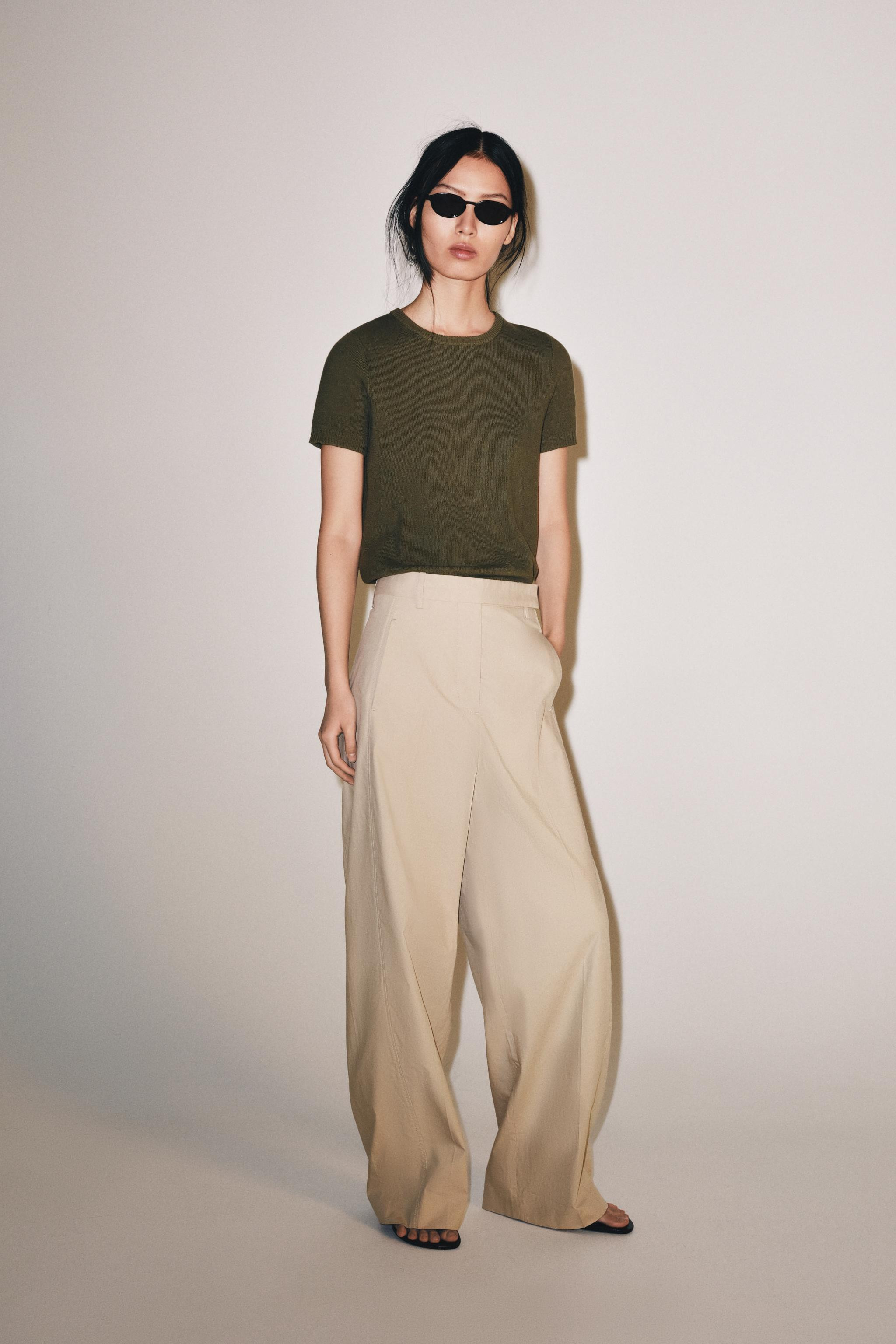 STRICK-TOP MIT KURZARM | Zara DE