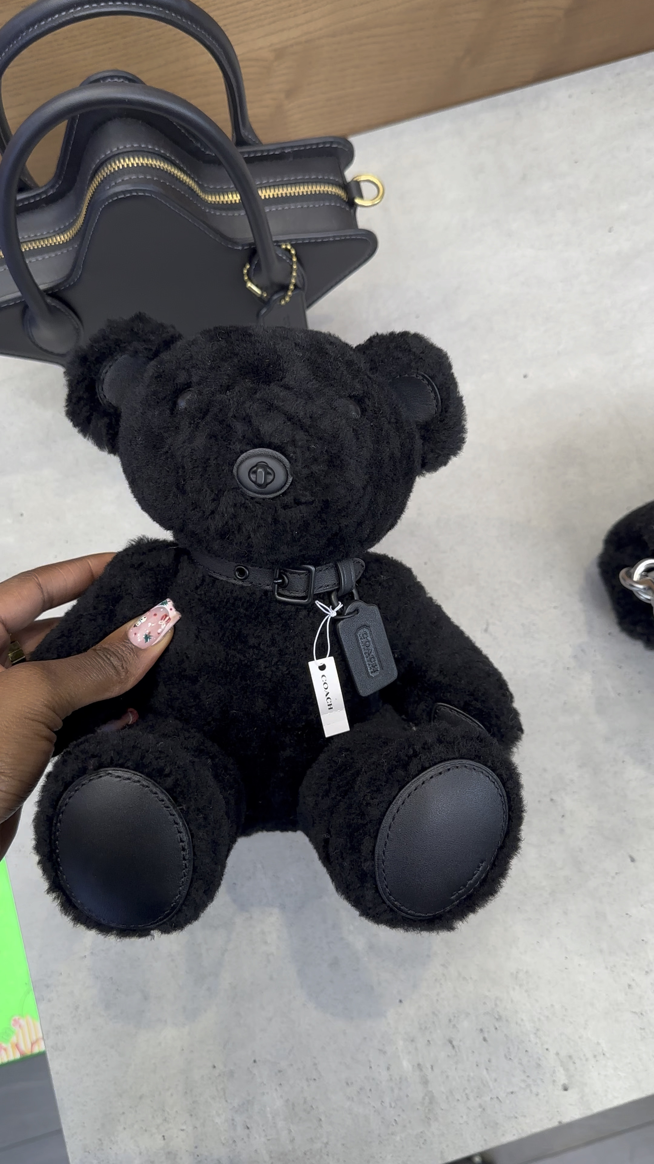 In store holiday shopping and saw this really cool teddy bear from Coach 

#LTKGiftGuide #LTKHoliday