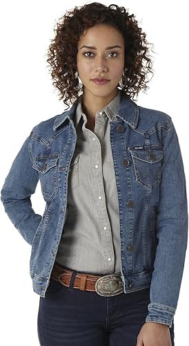 Wrangler Women's Retro Western Denim Jacket | Amazon (US)