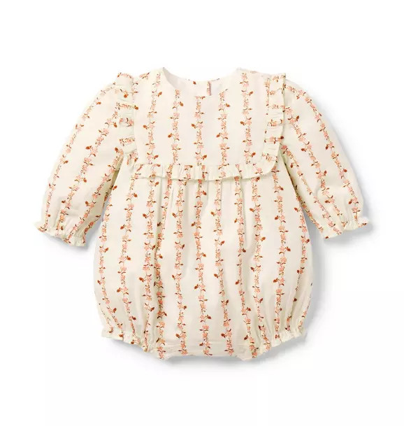 Baby Floral Ruffle Romper | Janie and Jack