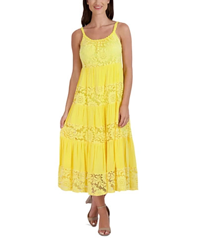 Women's Ruffled Maxi Dress | Macy's