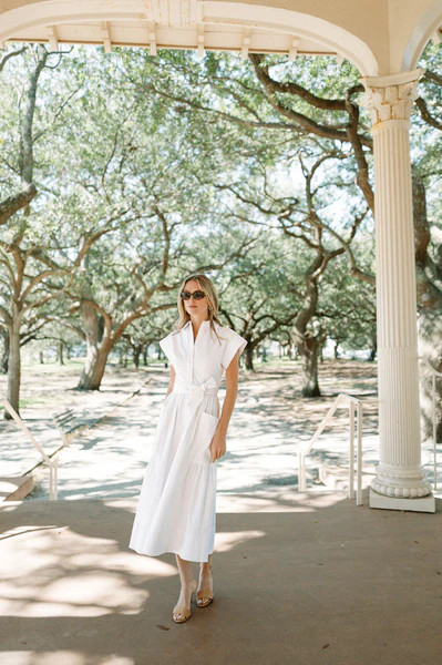 Betty Dress - Blanc | Julia Amory