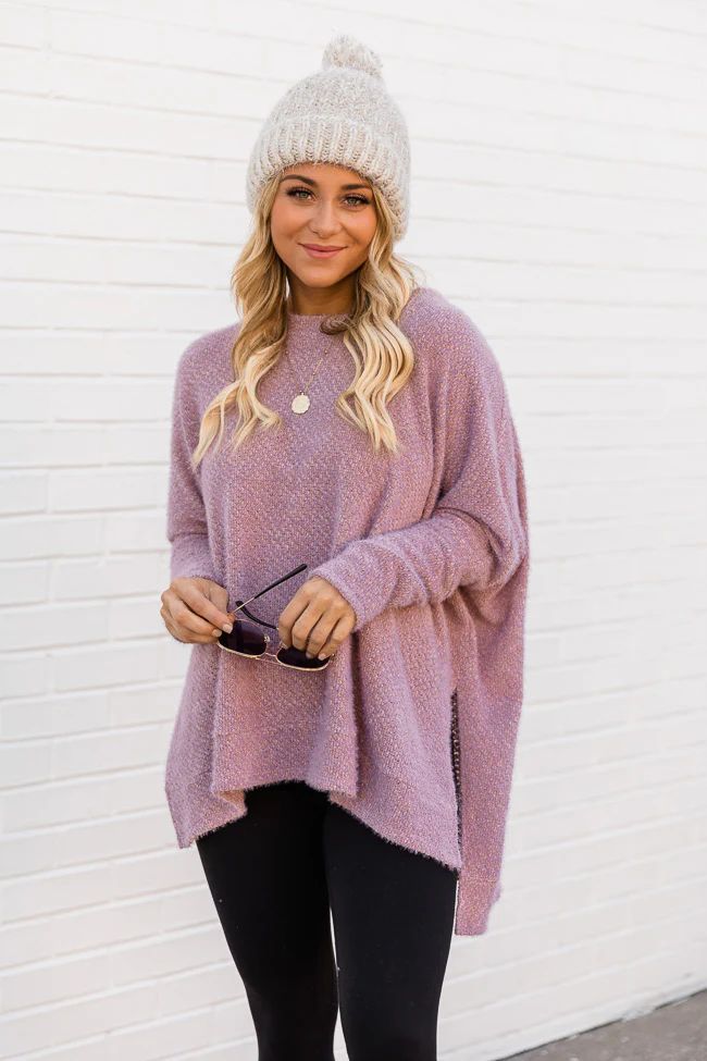 Uncomplicate My Life Lilac Pullover | The Pink Lily Boutique