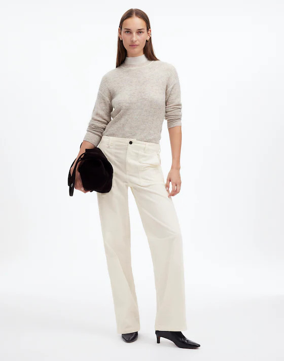 Low-Slung Baggy Utility Pants in Corduroy | Madewell | Madewell