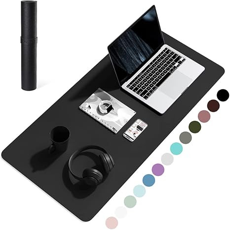Non-Slip Desk Pad,Mouse Pad,Waterproof PVC Leather Desk Table Protector,Ultra Thin Large Desk Blo... | Amazon (US)