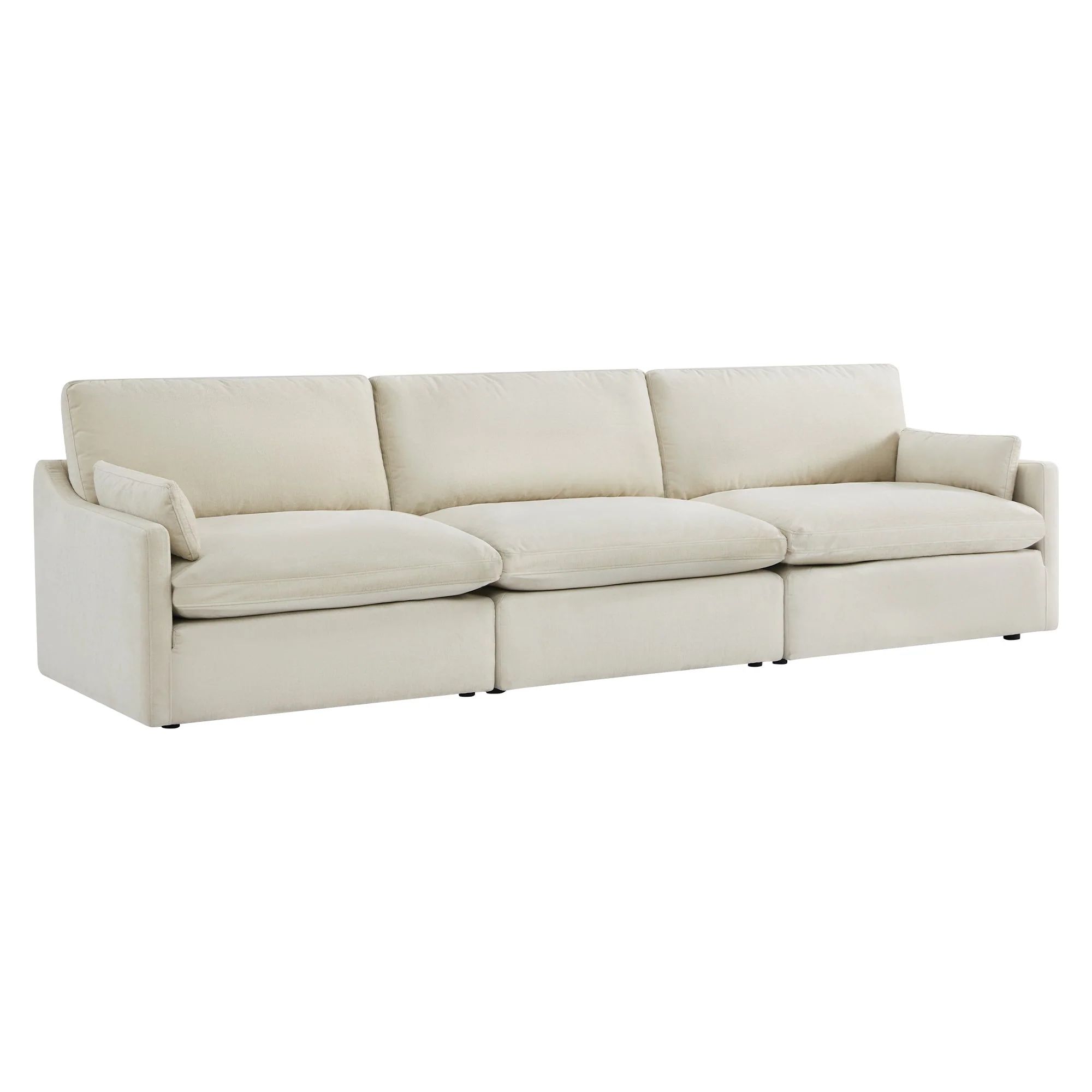 Kenna 3-Piece Modular Sofa | Adaptable & Comfortable Seating in Gray | Chita