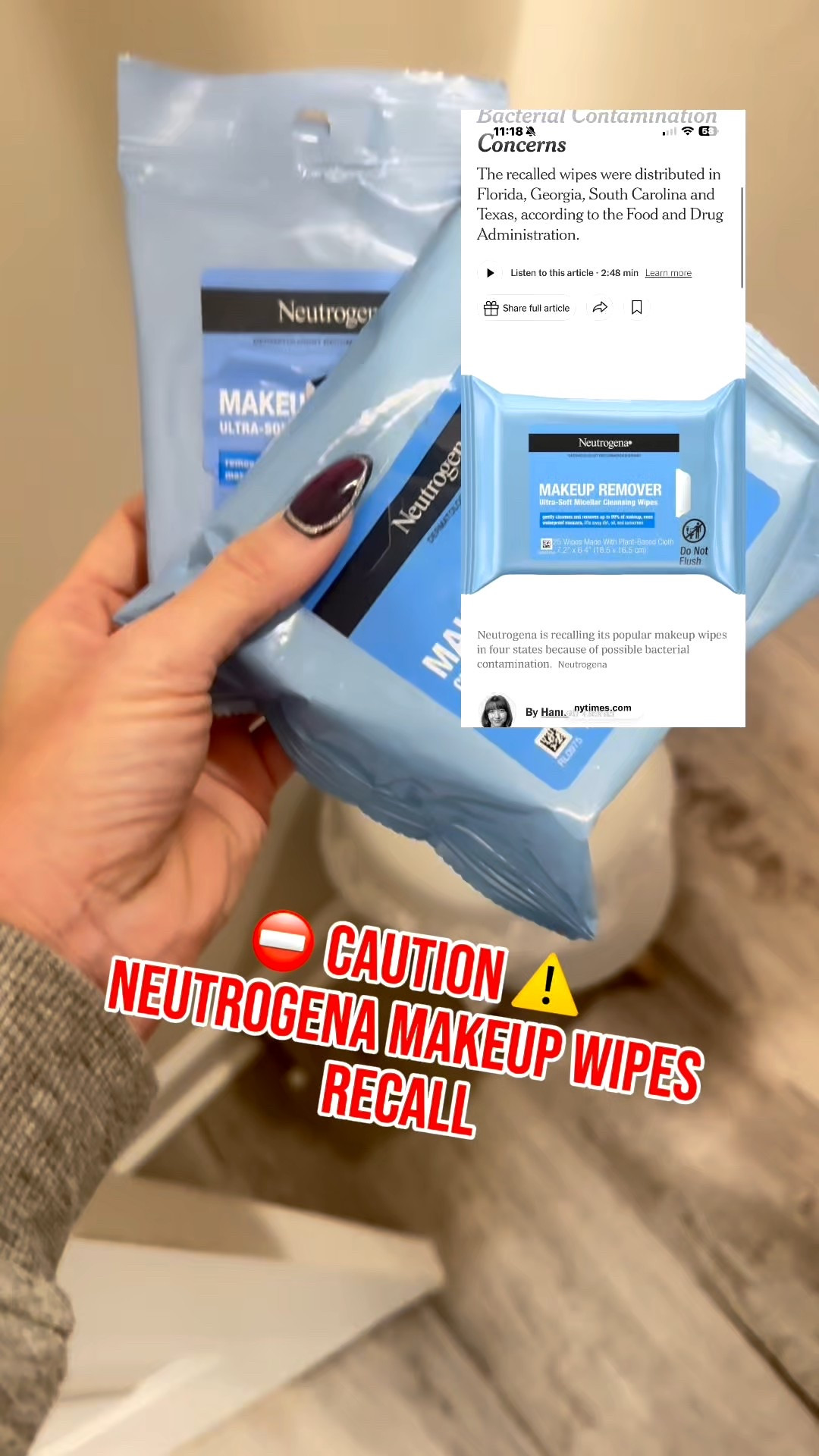 Toss those makeup wipes immediately!! 

#LTKGiftGuide #LTKBeauty