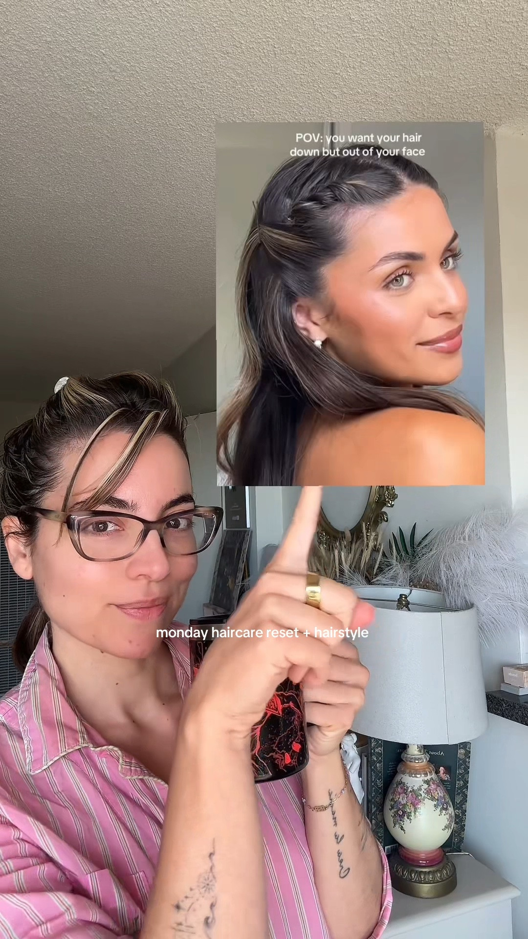 Monday haircare reset + hairstyle 

#LTKBeauty #LTKgrwm