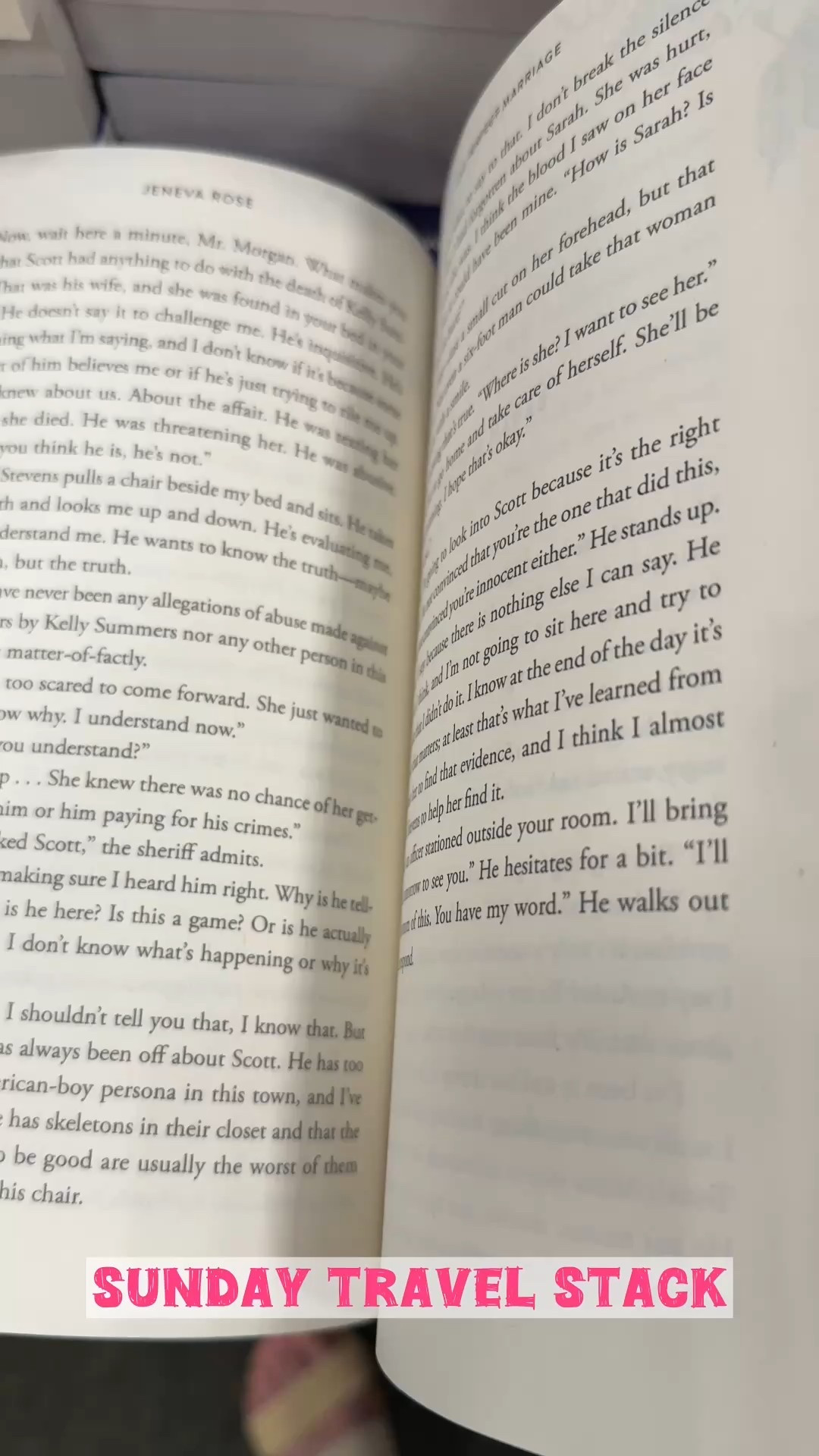 Sunday Travel Stack :: He was having an affair. His mistress was murdered. ‘Lucky’ for him his wife is an exceptional lawyer. Is there enough evidence to prove his innocence? 
📚A good read and find out for your next trip. 

#LTKTravel