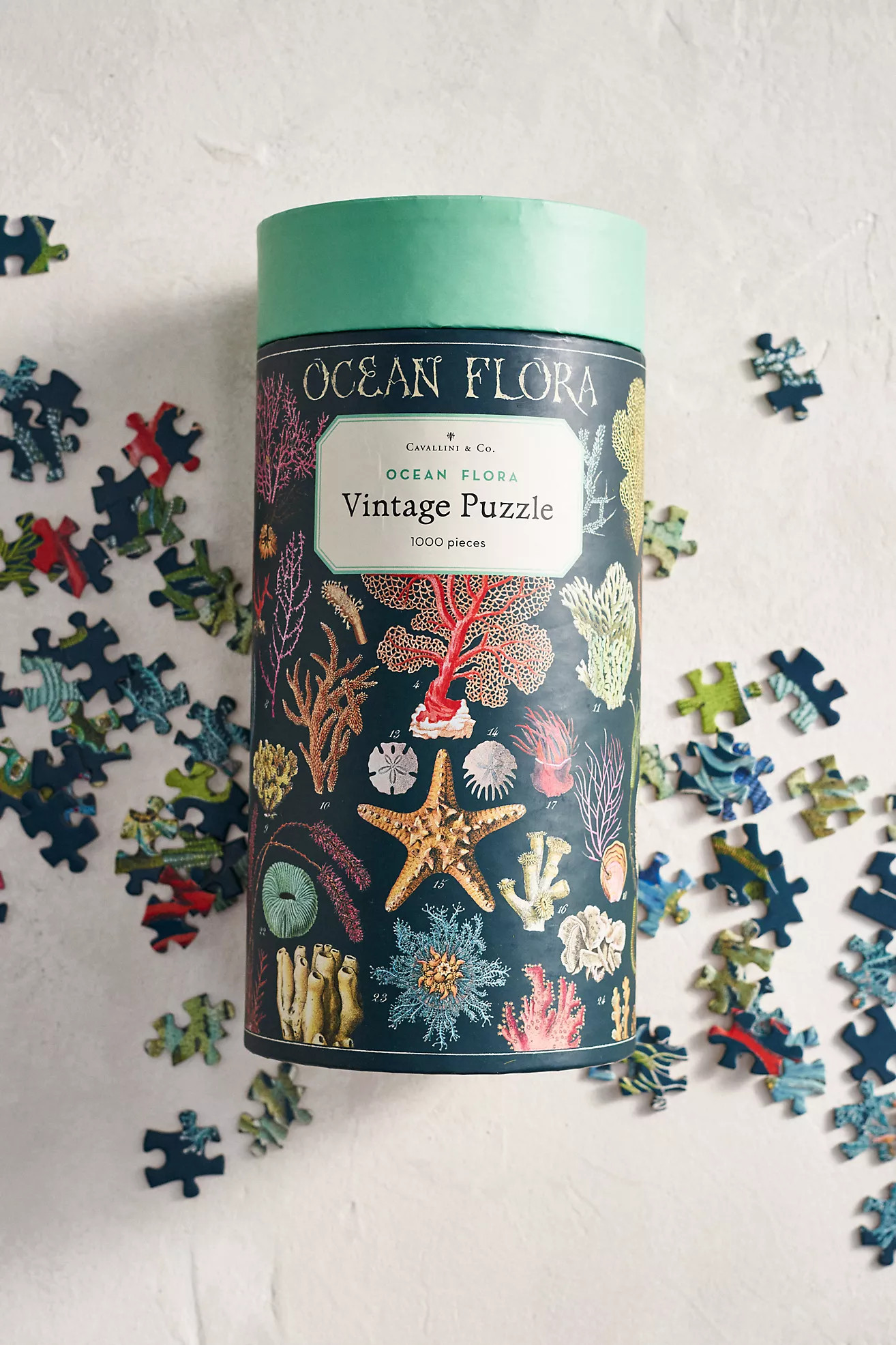 Ocean Flora Puzzle | Anthropologie (US)
