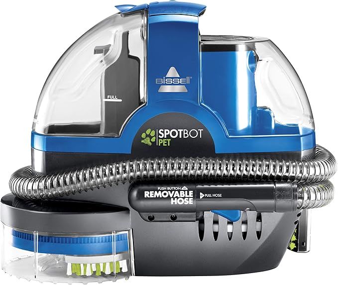 Bissell SpotBot Pet handsfree Spot and Stain Portable Deep Cleaner, Blue, 2117A | Amazon (US)