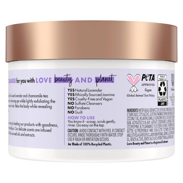 Beloved Lavender and Chamomile Tea Whipped Body Scrub - 10oz | Target