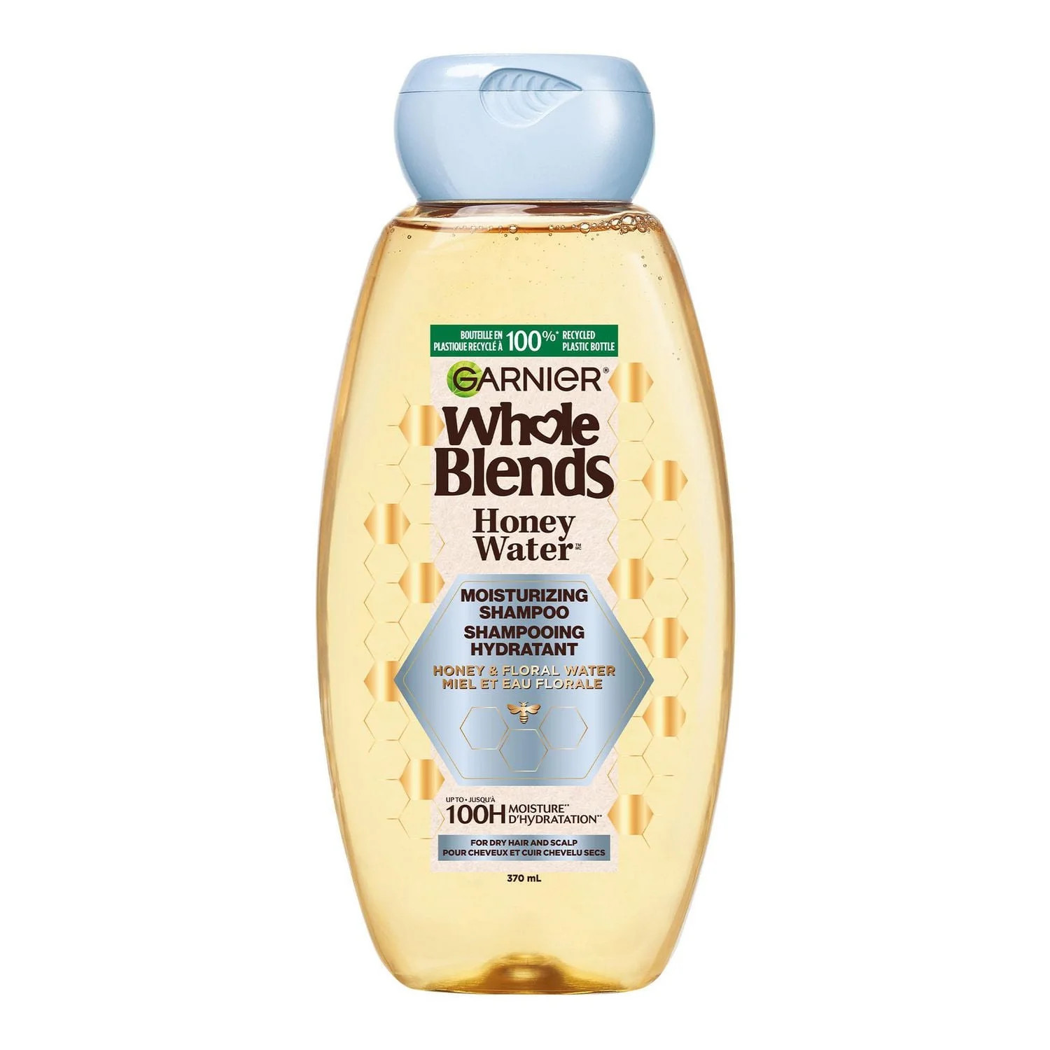 Garnier Whole Blends Honey Water Moisture Restoring Shampoo, for Dry Hair & Scalp, 370 ml, Moistu... | Walmart (CA)