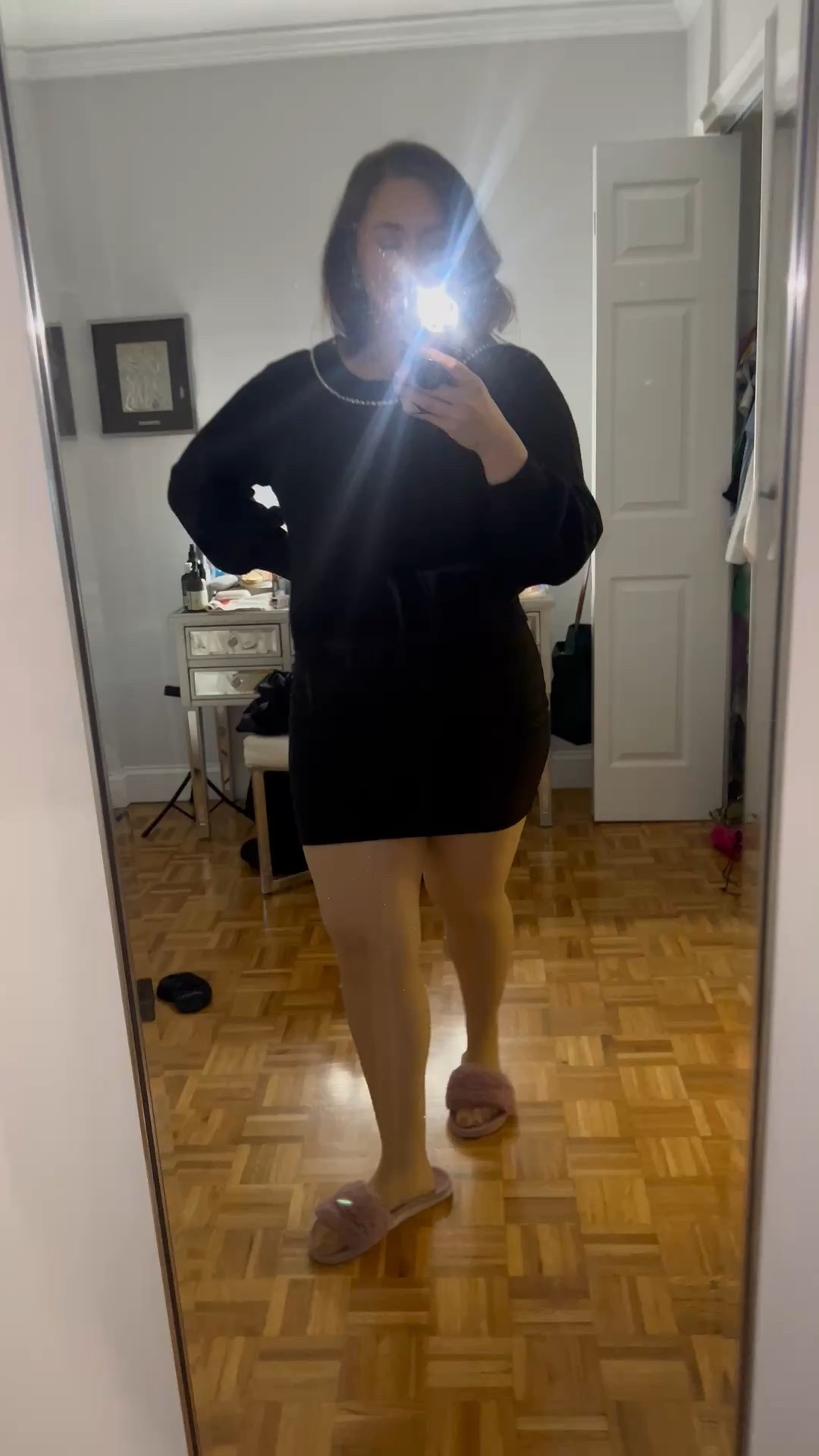 Crystal tights! Love the way they shine so subtlety but beautifully! 

#LTKMidsize #LTKHoliday #LTKGiftGuide