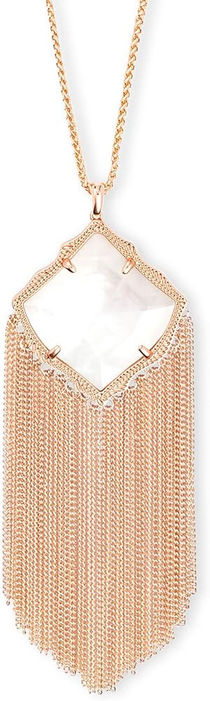 Kendra Scott Kingston Long Pendant Fringe Necklace for Women, Fashion Jewelry | Amazon (US)