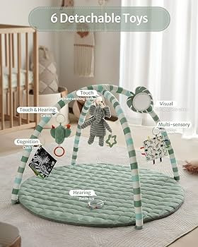 Newborn Baby Essentials - The baby play gym is designed to develop stage-based sensory and motor ... | Amazon (US)