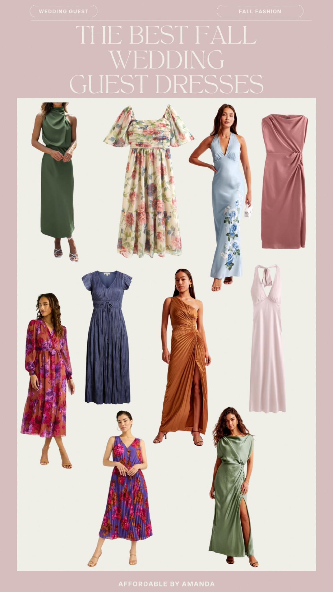 Fall wedding guest dresses 

#LTKSeasonal #LTKFallSale #LTKWedding