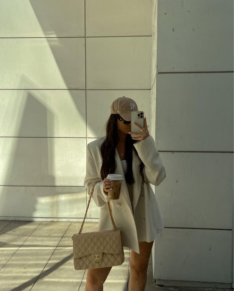 Neutral outfit, outfit inspo, neutral style, blazer, beige purse, beige hat, fall fashion

#LTKitbag #LTKFind #LTKstyletip
