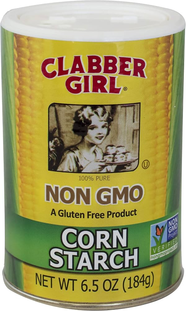 Clabber Girl Non-GMO Corn Starch, Gluten Free, 6.5 Ounce | Amazon (US)