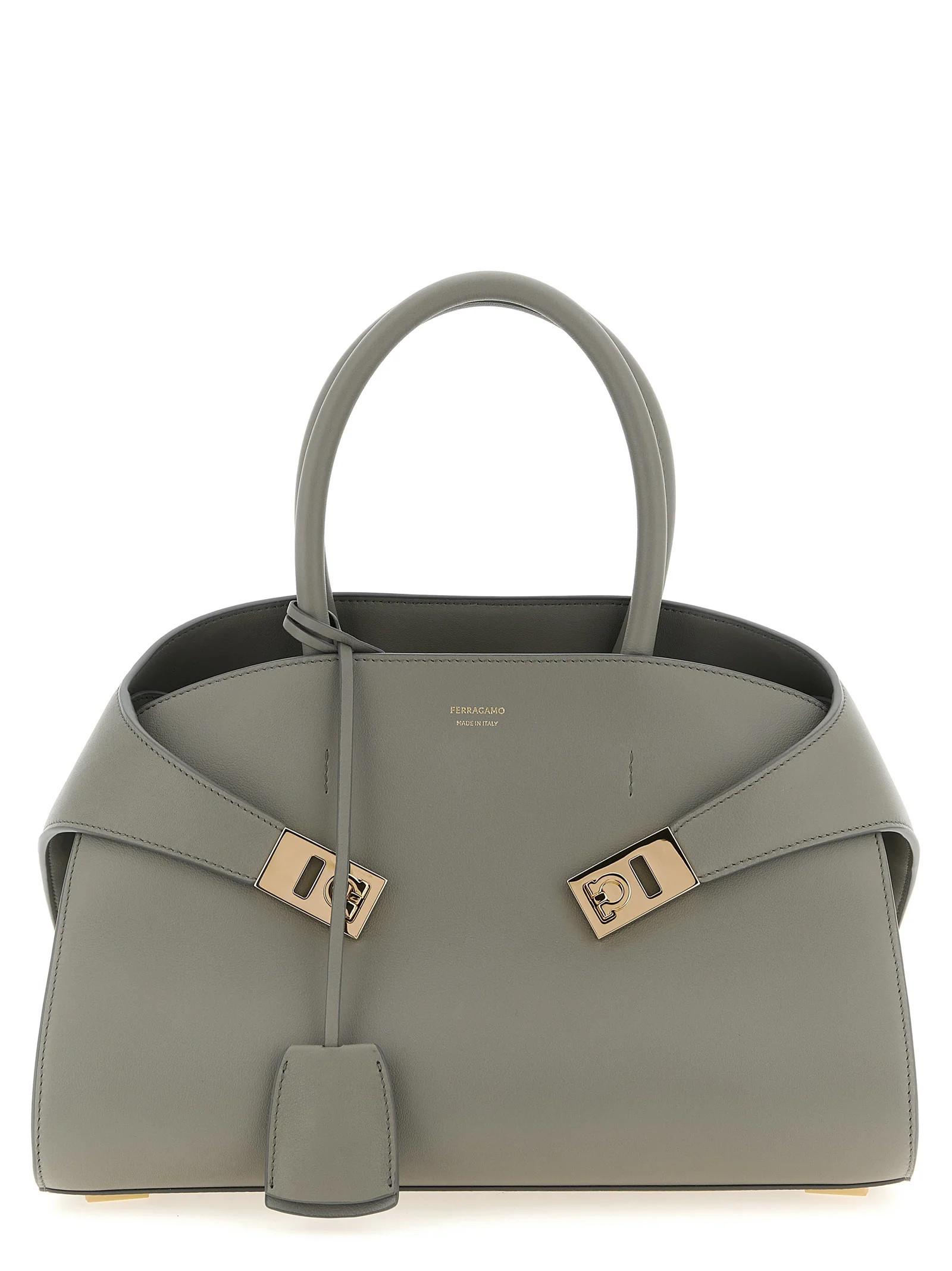 Ferragamo Hug Shoulder Bag — Gray | Italist Inc.