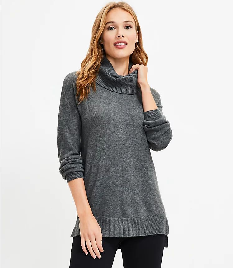 Cowl Tunic Sweater | LOFT