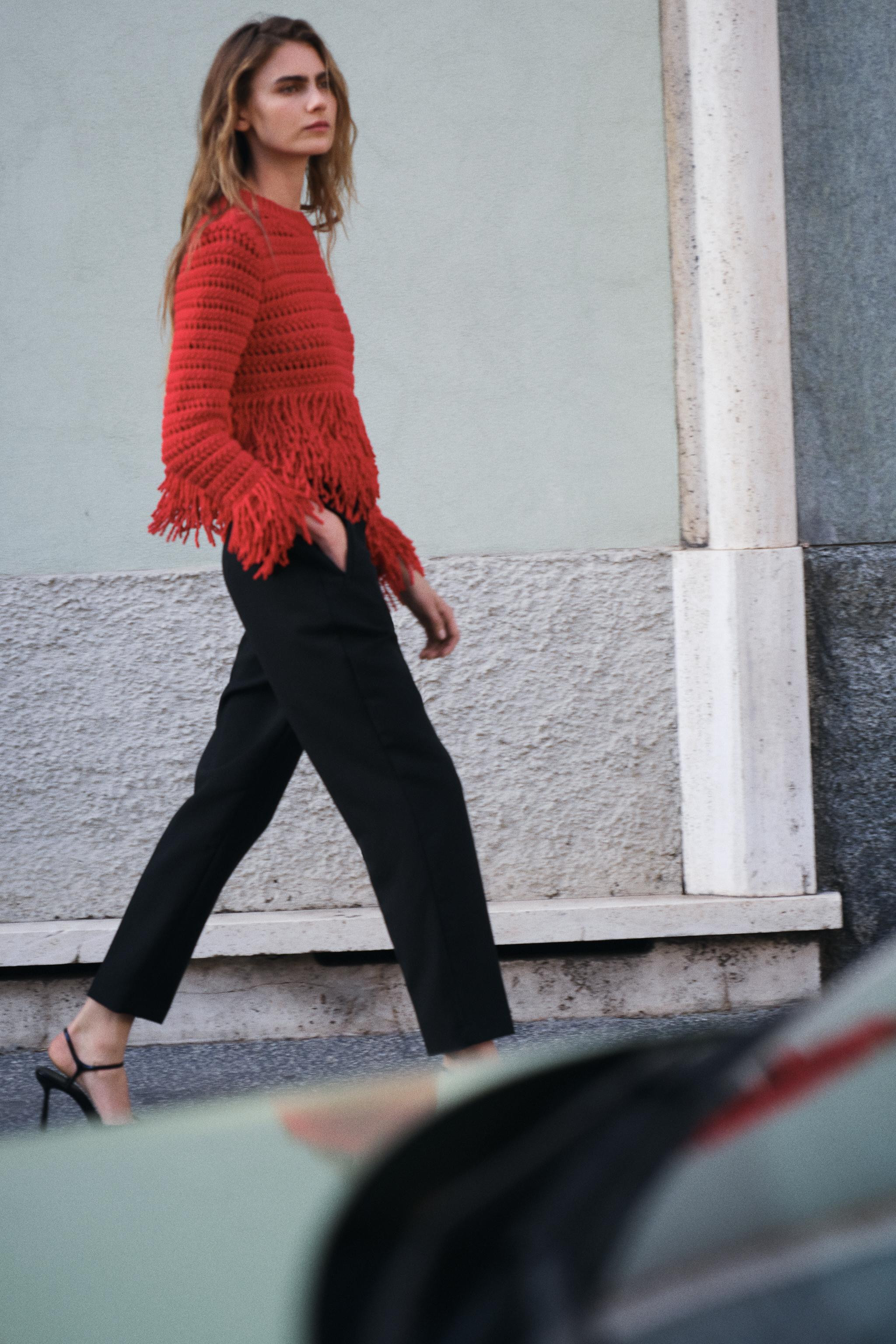 PANTS WITH A HIGH WAIST | Zara US