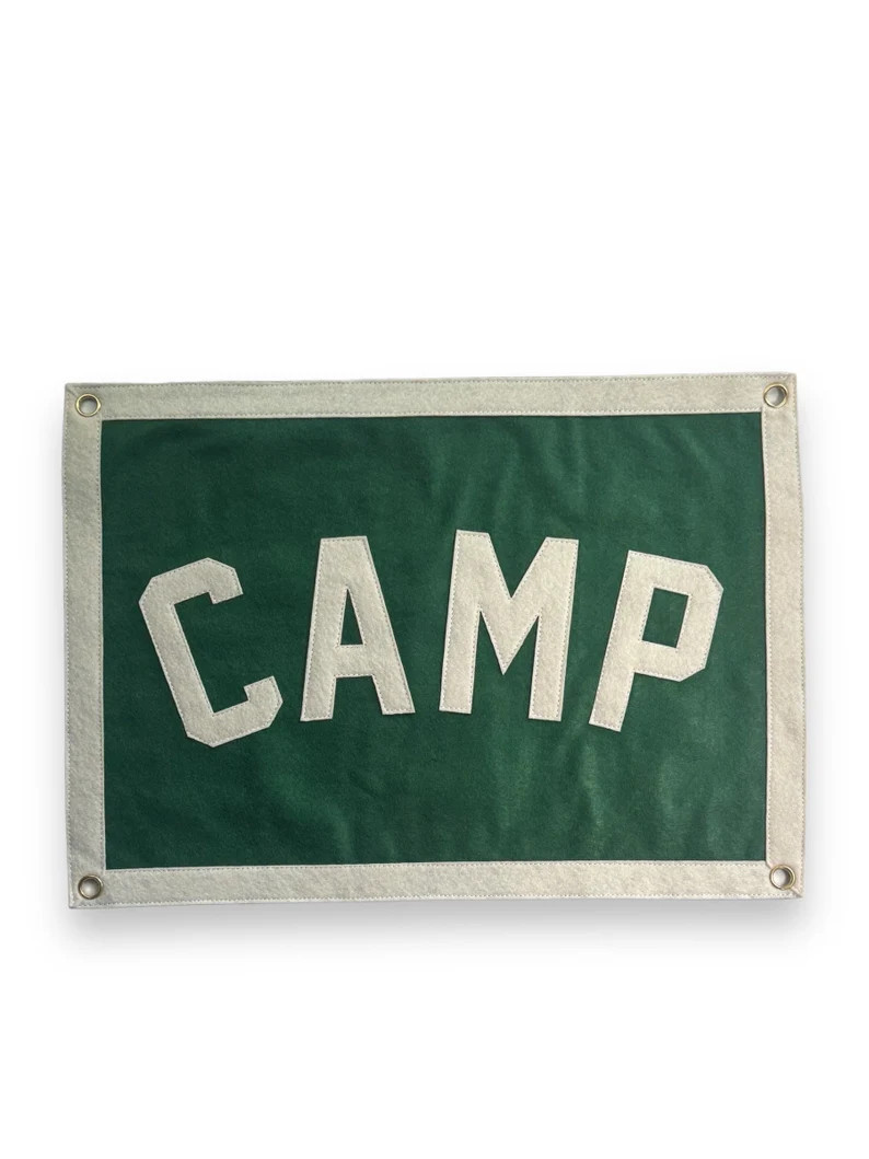 Vintage-inspired Camp Wall Pennant - Etsy | Etsy (US)