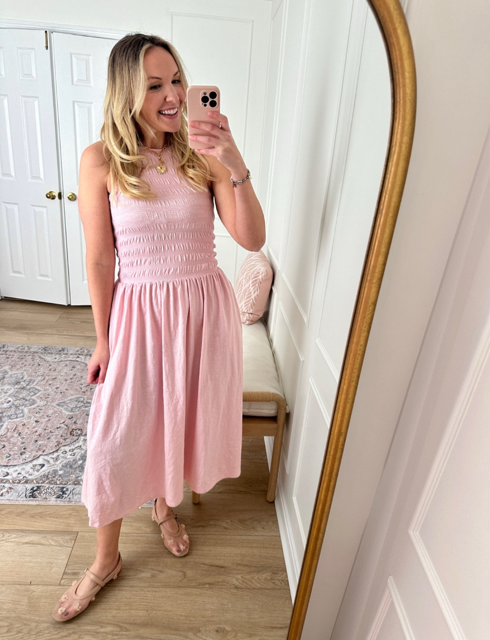 Spring outfit - Easter - Easter dress - wearing a medium 

#LTKMidsize #LTKFindsUnder50 #LTKSeasonal