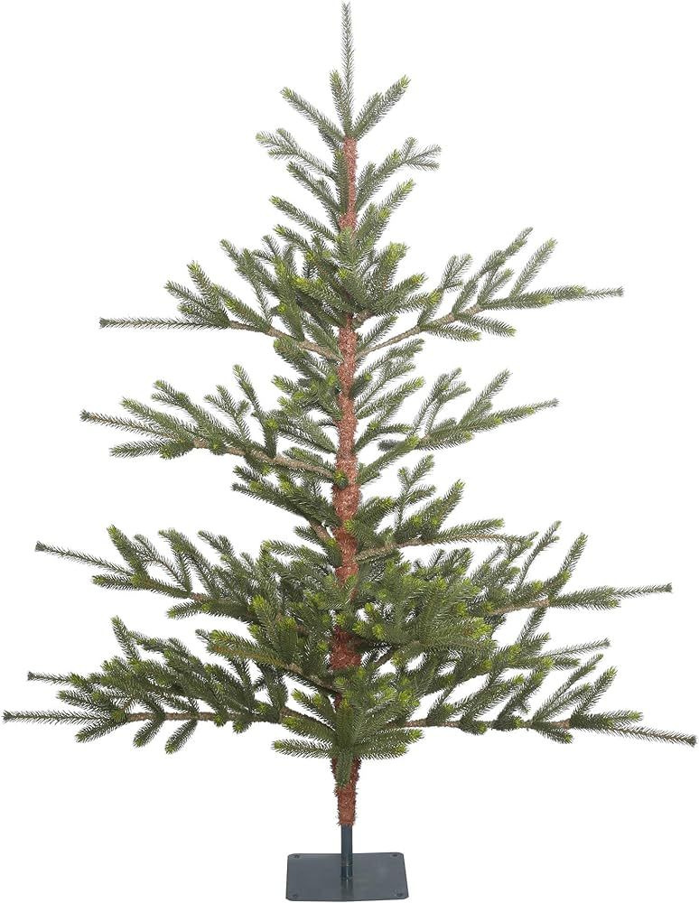 Vickerman 5' Bed Rock Pine Artificial Christmas Tree, Unlit - Faux Christmas Tree - Seasonal Indo... | Amazon (US)