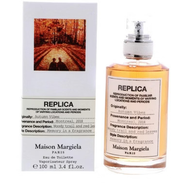 Maison Margiela Replica Autumn Vibes Eau de Toilette, Woody Fragrance with an Autumn Inspired Scent, 3.4 oz | Target