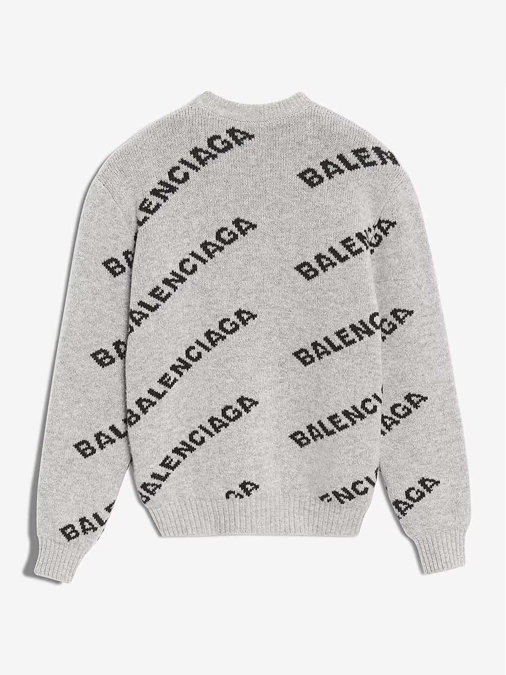 Balenciaga Jacquard Logo Crewneck | Saks Fifth Avenue